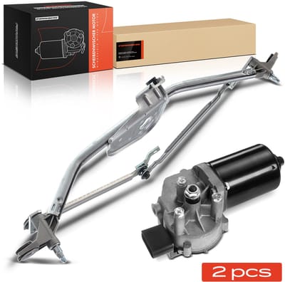 Frankberg 1x Ruitenwissermotor+1x Ruitenwisser Mechanisme Voor voor VW
