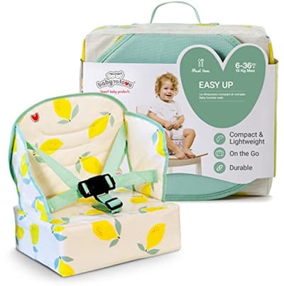 Lichtgewicht Baby Stoelverhoger voor Onderweg - Eenvoudig Draagbare Stoelverhoger voor Baby's