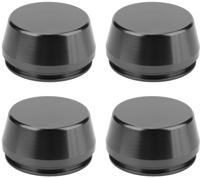 Dailygoods- Wieldop Universeel - Aluminium - Buitendiameter 56mm - 4 stuks - Vervanging - Diverse kleuren beschikbaar