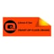Brother TZe-B31 tape zwart op fluorescerend oranje 12mm x 5m (huismerk)