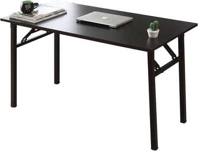 Klaptafel voor kantoor en thuis, multifunctioneel en ruimtebesparend, 100 x 60 x 75 cm, zwart