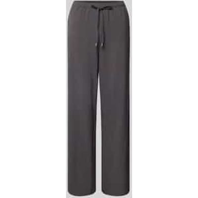 Baggy fit stoffen broek met elastische band, model 'ISADORA'