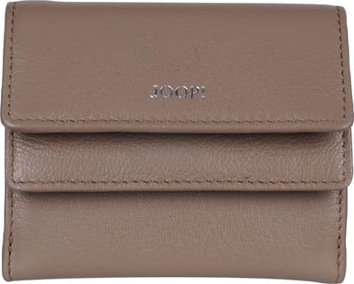 JOOP! Leren Portemonnee Lantea Lina Purse Fungi Beige