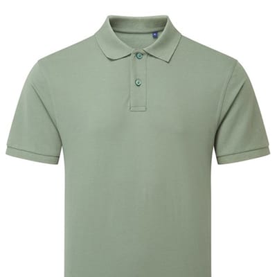 Asquith & Fox Heren Poloshirt met korte mouwen (Fern)