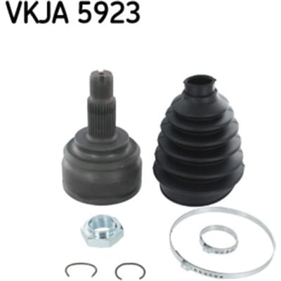 Homokineet reparatie set, aandrijfas SKF VKJA 5923