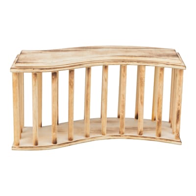 Trixie - Hooiruif met deksel - Gevlamd hout - 37X13X19 CM