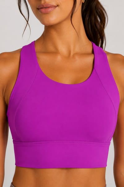 SparkNine Coreshield sportbeha - met ingebouwde pads - S - roze - push-up sport-bh - high impact ondersteuning - push-up - ademend