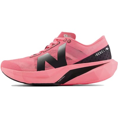 New Balance FuelCell Rebel v4 Ultra Roze Dames Sneakers Wit Zwart WFCXCU4 36.5 black