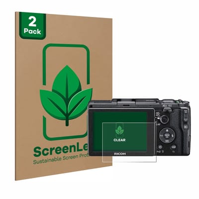 2 Stuks Screenprotector voor Ricoh GR II 2015 - Hoogwaardige Beschermfolie transparant