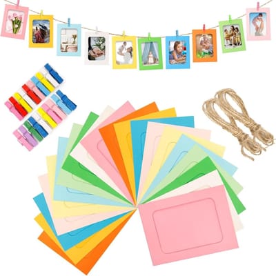 Dailygoods- Fotolijsten Set van 20 - Fotolijsten 15x10 cm - Houten