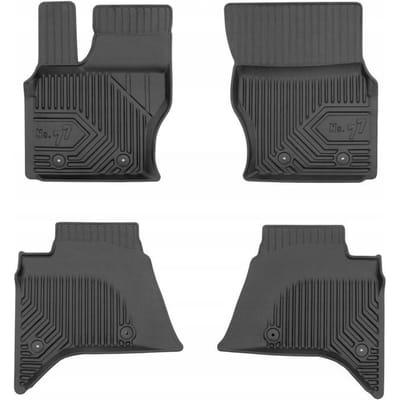 FROGUM No.77 Automatten - Geschikt voor LAND ROVER RANGE ROVER IV L405 (vanaf 2012) - 4-delig - TPE Rubber - Zwart
