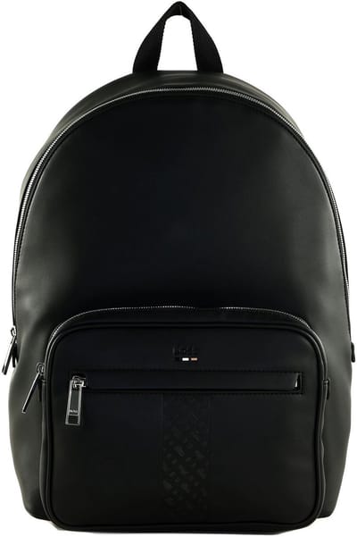 BOSS laptop rugzak rugzak met laptopvak Ray MS Backpack Black zwart