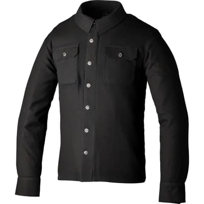 RST Motorjas Lumberjack Reinforced CE Aramid Jas - Zwart Zwart L