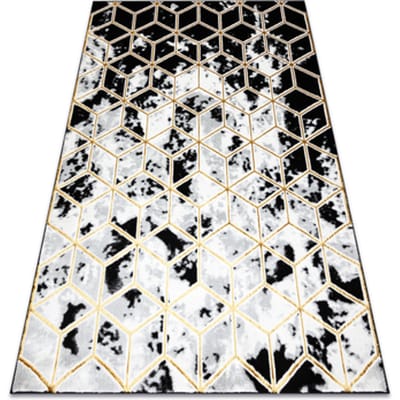 Kleden Rugsx Tapijt ALLURE 1966 Cube 3D-kubus - Structureel, 80x150 cm