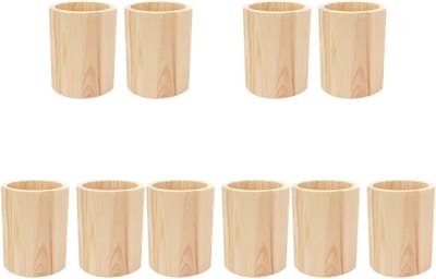 Penhouder Set van 10 Stuks - Desk Organizer voor Pennen, Make-up Kwasten en Planten - Perfect voor Kantoor en Thuisgebruik