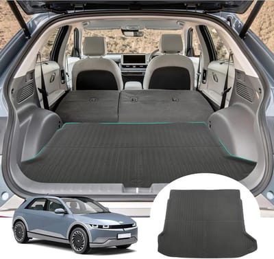 Hyundai Ioniq 5 Kofferbakmat TPE Antislip - 3D Scanned Originale Matten voor 2023, Perfecte Pasvorm en Duurzaam Materiaal