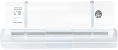 Airco Deflector - Raam Afleider Windgeleider - Comfort Verhoging - Uitschuifbaar Doorzichtig Ontwerp - 50-102 cm - Transparant