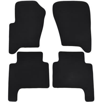 Tapis de sol - Subaru Forester 2013-2018 - Noir - 4 pièces - Antidérapant et imperméable