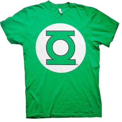 DC Comics Green Lantern Heren Tshirt -S- Logo Groen