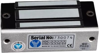 YLI YM-60N-S - Elektrisch kleefmagneet - 60KG - 12/24VDC - Fail safe
