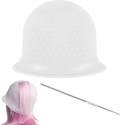Set van Herbruikbare Siliconen Haarverf Strepen met Deksel en Haak - Ideaal voor Kleur en Vlekken zonder Gaten