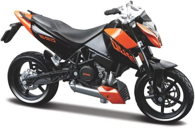 Maisto KTM 690 Duke 3 - Modelauto - Schaal 1:18 - Zwart/Oranje
