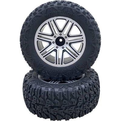 Reely RE-7582929 Reserveonderdeel Complete wielen midden/achter 212g
