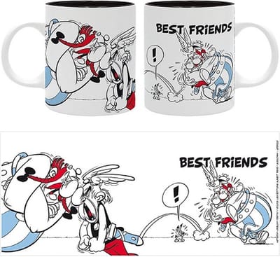 Asterix en Obelix mok - Best Friends - 12x8x10cm - 0,32L