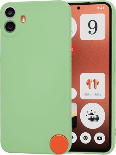 Hoesje geschikt voor Nothing CMF Phone 1 - Techsuit Soft Flex Silicone Back Cover - Mint Green