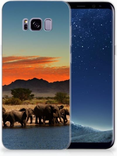 Samsung Galaxy S8 Plus TPU Hoesje Olifanten