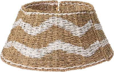 HIVER - Kerstboomrok - Natuurlijk/Wit - ⌀ 51 cm - Zeegras