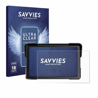 Savvies - Screenprotector voor NFOIEIS Basico 7" - Folie Beschermfolie transparant 18 Stuks