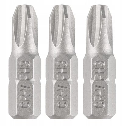 GRAFIET PH3 Bits 25mm - 3 Stuks