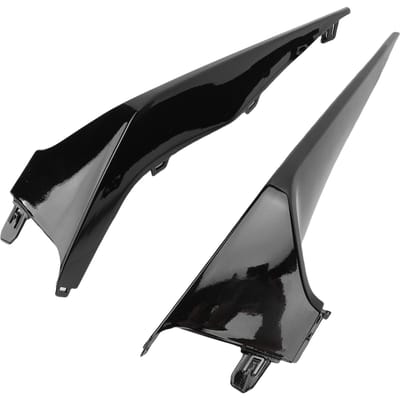 Set Onderste Sierlijst Voorbumper Grille Zwart 5211202090 Linker Rechter Zijde Bumperkap Lip Spoiler Vervanging voor SE XSE black