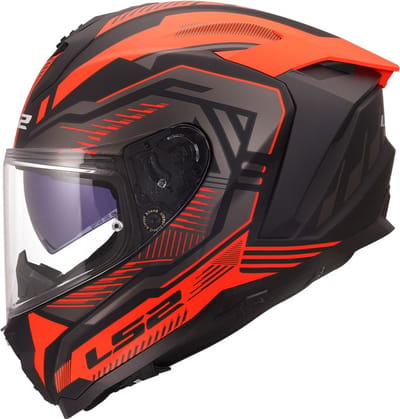 LS2 Helm Challenger II Dravix FF817 rood maat 3XL