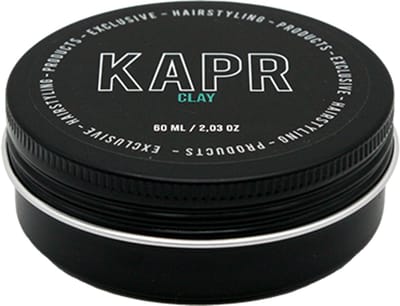 KAPR Hair Clay 60ml – Haarklei Mannen – Matte Finish – Strong Hold – Reisformaat – Styling Clay
