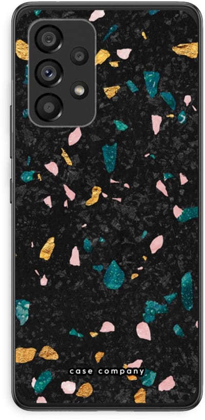 Case Company® - Hoesje geschikt voor Samsung Galaxy A53 5G hoesje - Terrazzo N°10 - Soft Cover Telefoonhoesje - Bescherming aan alle Kanten en Schermrand