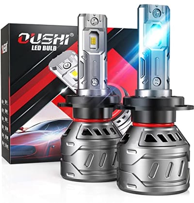 H7 LED Koplampen 14000LM 70W 6000K Xenonwit | Waterdicht Mini-ontwerp Voor Autoverlichting (2 Stuks)
