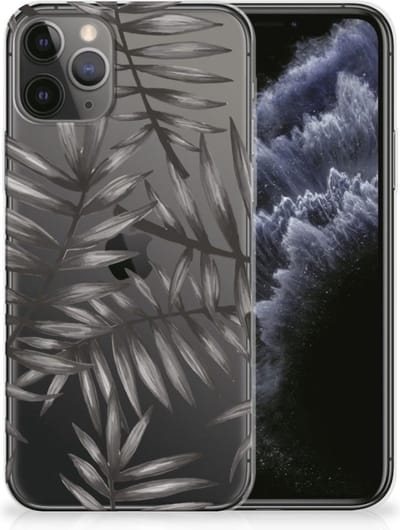 Apple iPhone 11 Pro TPU Case Leaves Grey