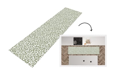 Keukenloper - Loper keuken - Bloemen - Patronen - Planten - 200x50 cm - Keukenloper vinyl
