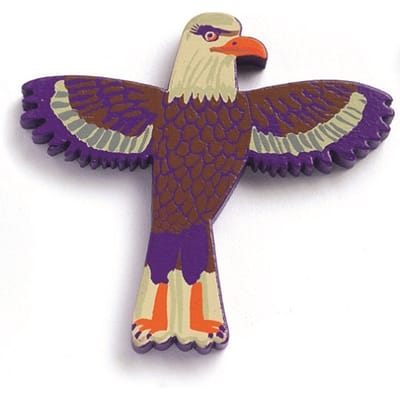 DJECO houten letter animal T