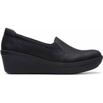 Clarks Step Rose Moon Damesschoenen Zwart