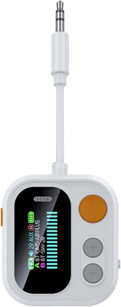 Audio Zender Ontvanger - Draadloze Adapter - Muziek Streamen - Dubbele Apparaat Connectie - 152 x 65 x 19 cm