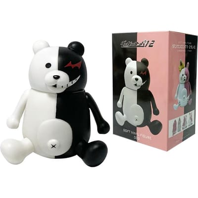 11cm/4.33in Danganronpa 1 / 2 Reload Anime Figuur Beer Monokuma Actiefiguur Roze Konijn Monomi PVC Set Model Poppen Speelgoed
