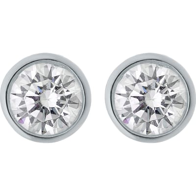 Orphelia Dames 925 Sterling Zilveren Stud Oorbellen - Zilver ZO-6079