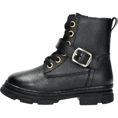 KEQ Veterschoen hoog Veterschoen hoog - Zwart - Maat 24