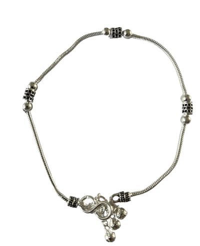 N3 Collecties verzilverde enkelbandjes voor dames-23cm
