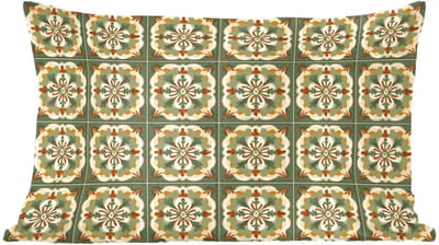 Sierkussens - Kussentjes Woonkamer - 60x40 cm - Ornament - Patroon - Groen