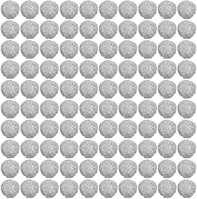 Allecto - Parasolkogels - Filter voor kogelparaplu's - Wasbaar en herbruikbaar - 16 mm - Roestvrijstalen buisfilter - Geschikt voor tabaksmolens - ...