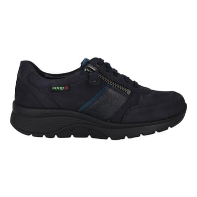 Mephisto Sano Izae - dames rollende wandelsneaker - Blauw - maat 36 (EU) 3.5 (UK)